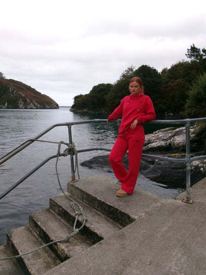 Scarlet 80% cotton SET *oversize hoodie*