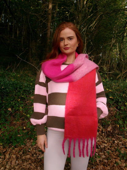 Ivy Rose recycled fabric thick scarf