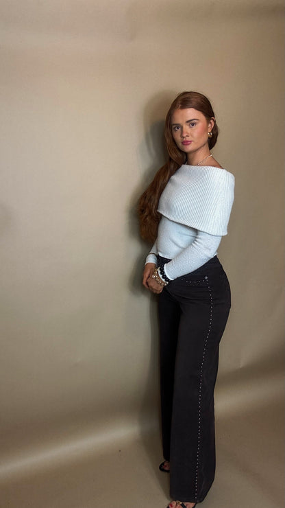 Chloe Brown STUD SUPER STRETCH JEANS 2.0