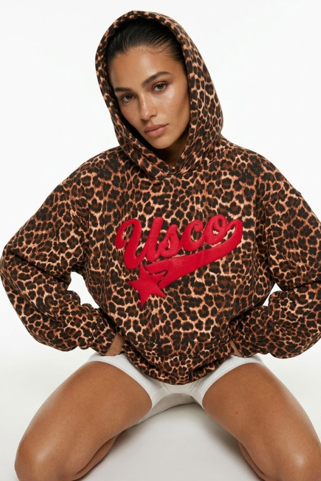 Heather 80% cotton hoodie