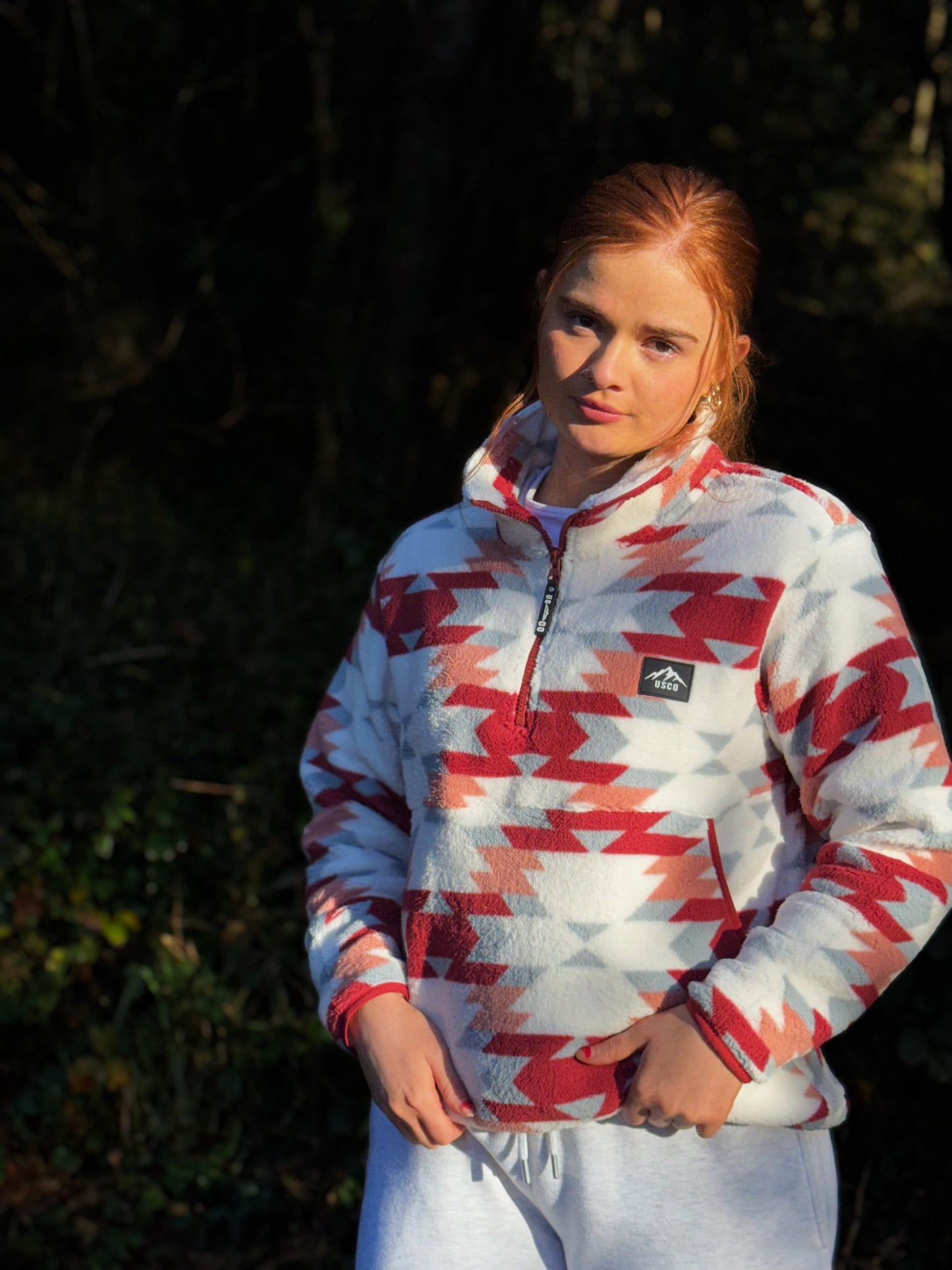 Kinga Winter fleece draw string & pocket *ultra soft*