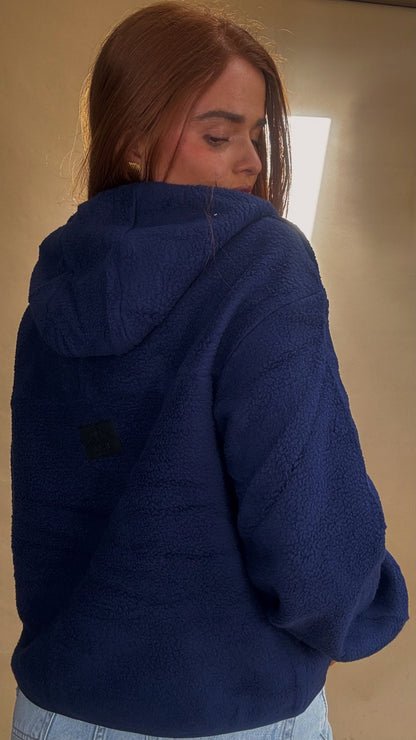 Zendaya fleece (zipped pockets + hood)
