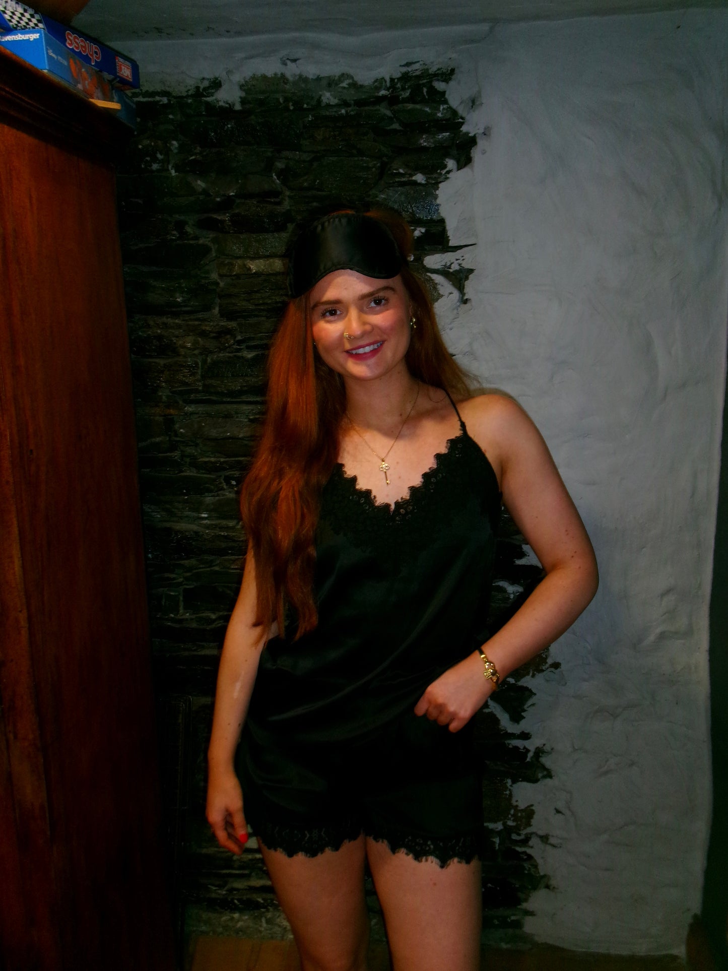 Chloé 2 piece Satin Nightwear