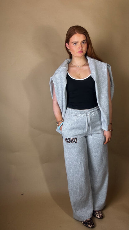Becca 80% cotton SET fleece line set *oversize, size down*