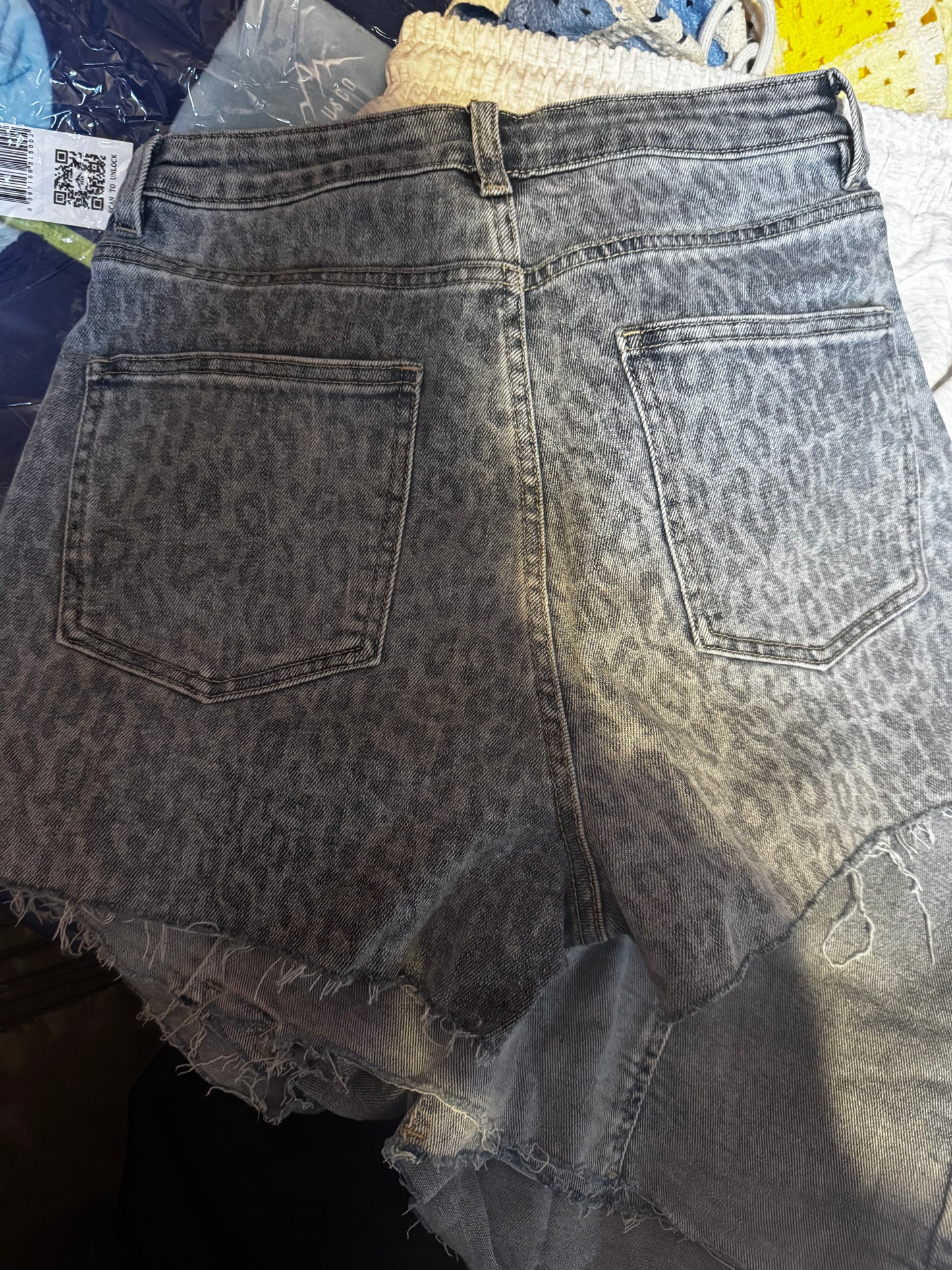 Niki Leopard skort stretch