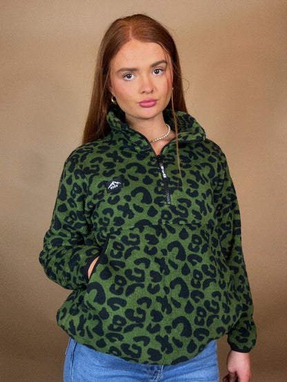 Bronwen leopard fleece *ultra soft*