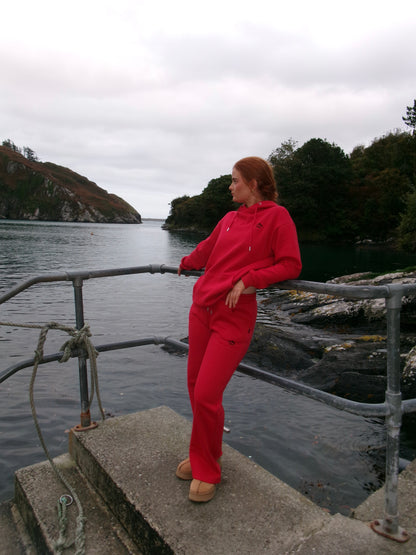 Scarlet 80% cotton SET *oversize hoodie*