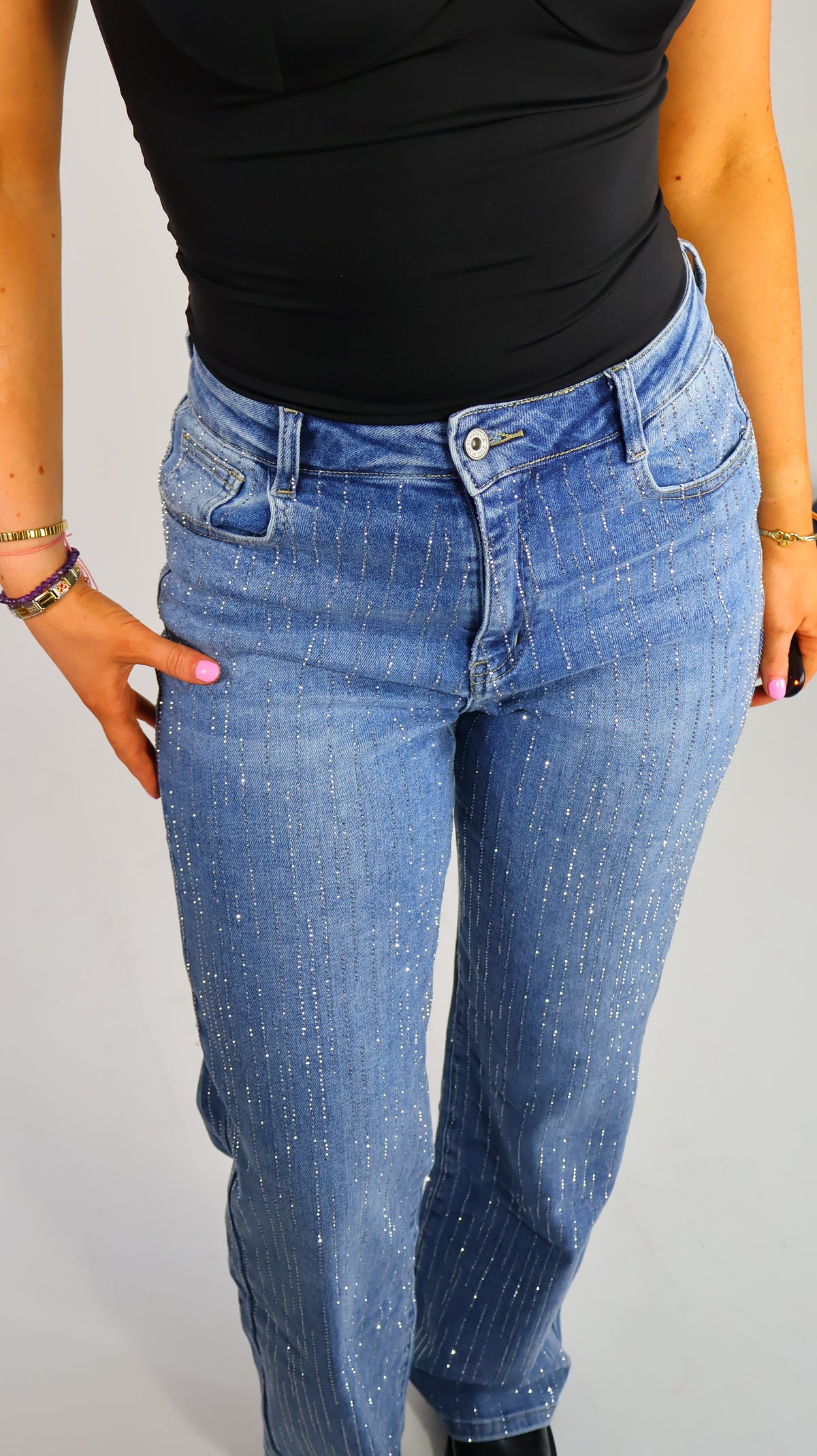 Cathy Sparkle Super Stretch denim jeans
