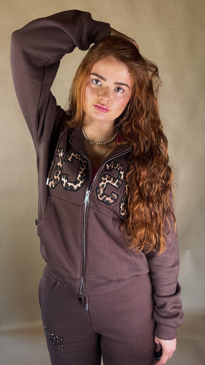 Leah 80% cotton SET fleece line set *oversize, size down*