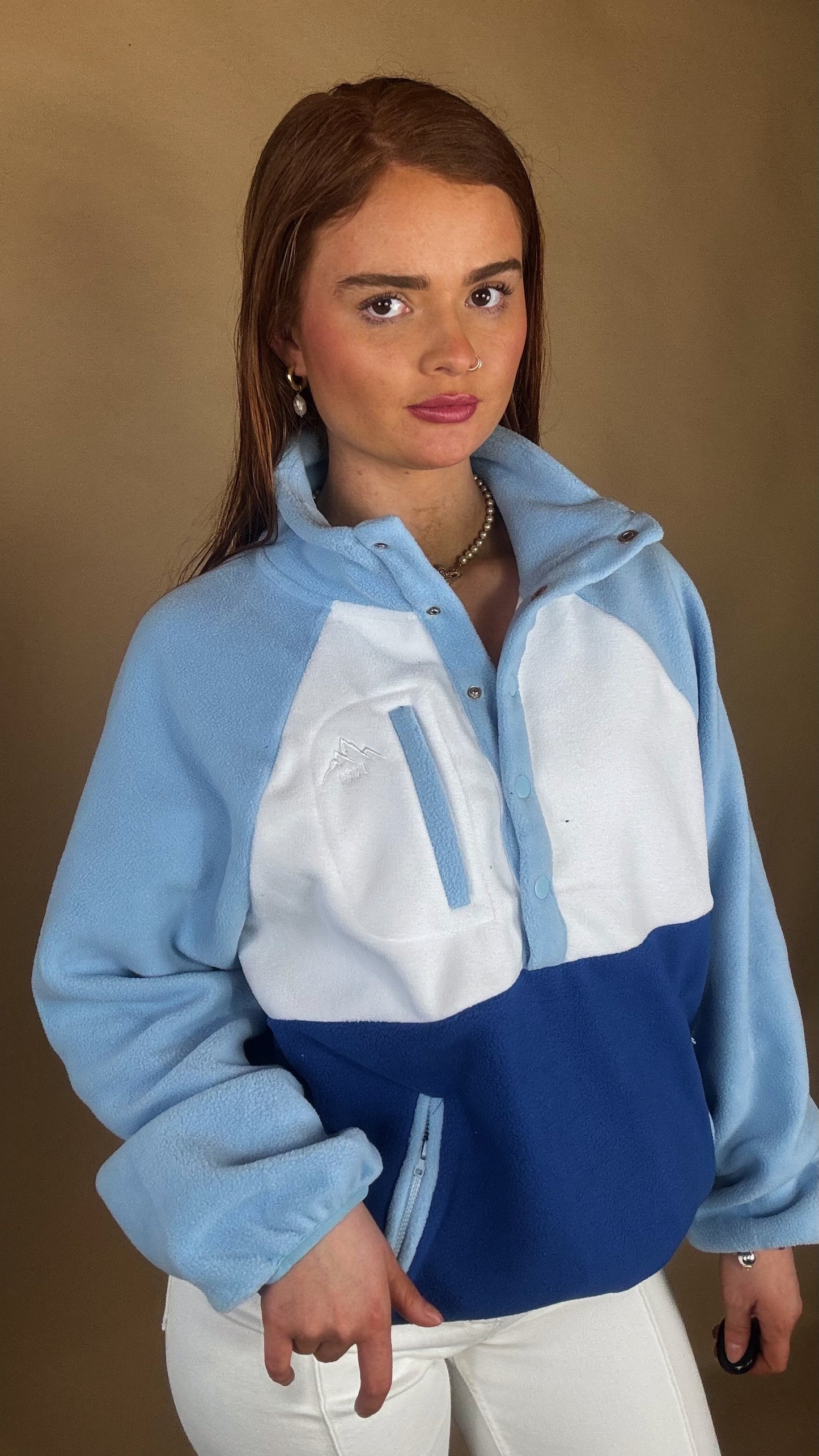 Harley Balloon Sleeve fleece (pockets + drawstring)