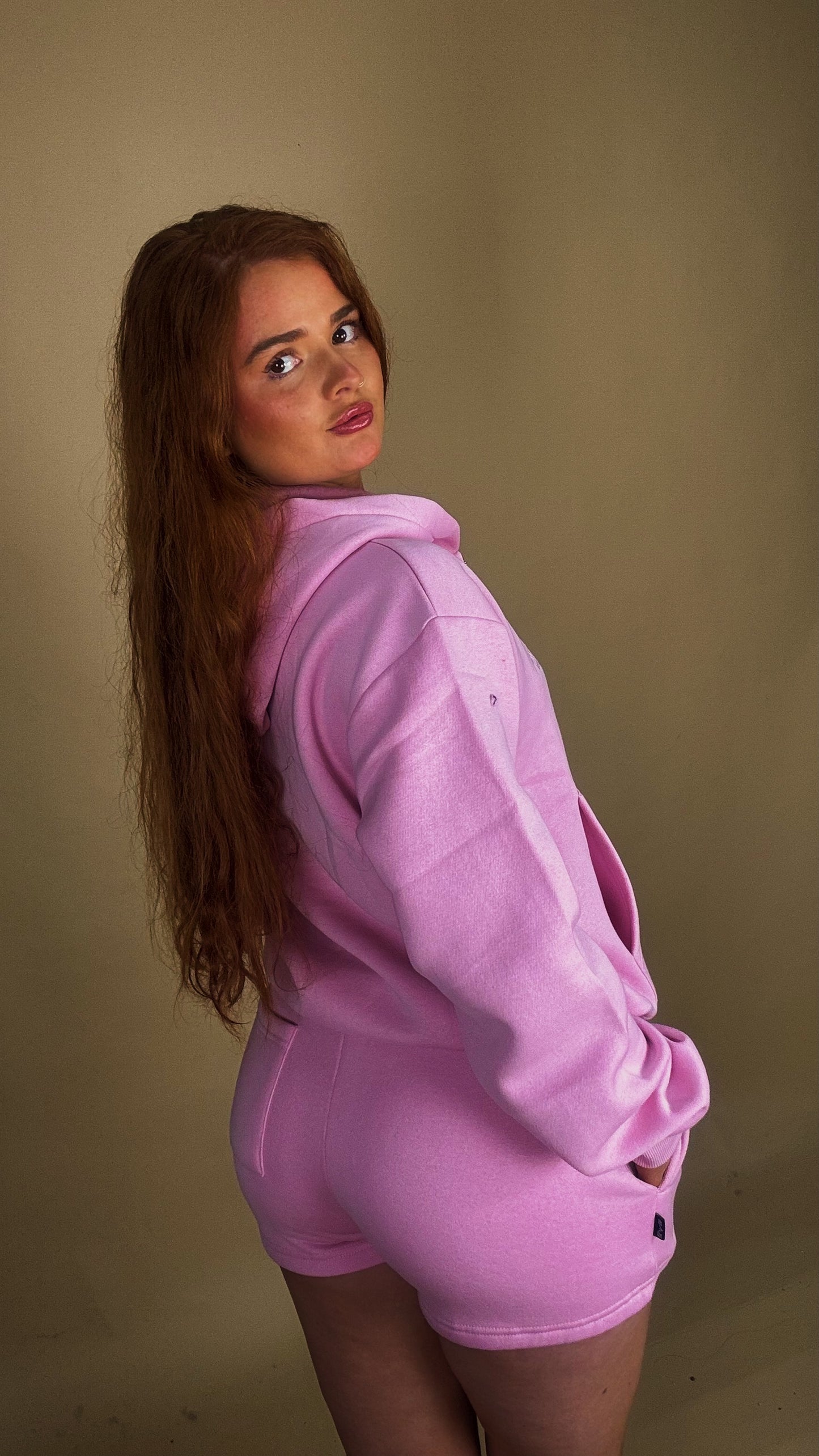 *shorts set* Presley 80% cotton fleece line set.