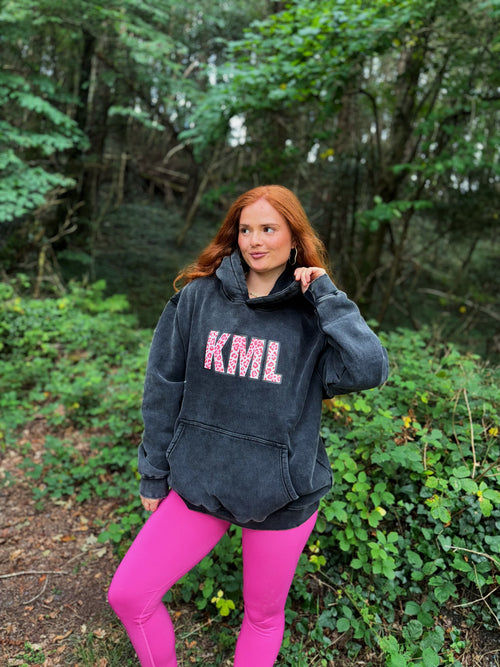 *heavyweight*Poppy KML Oversize Hoodie & free next day delivery. 400GSM