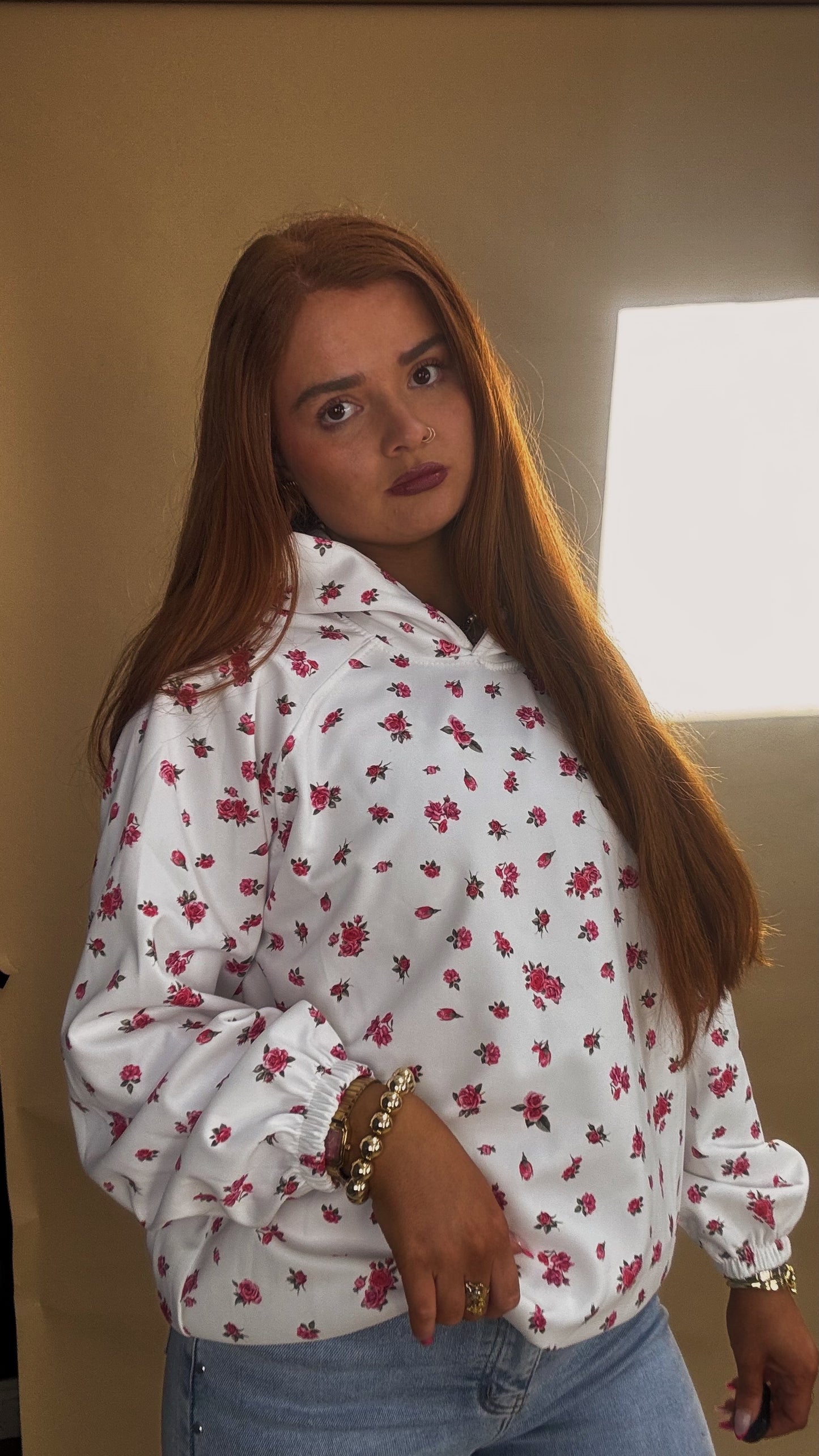 Rose hoodie