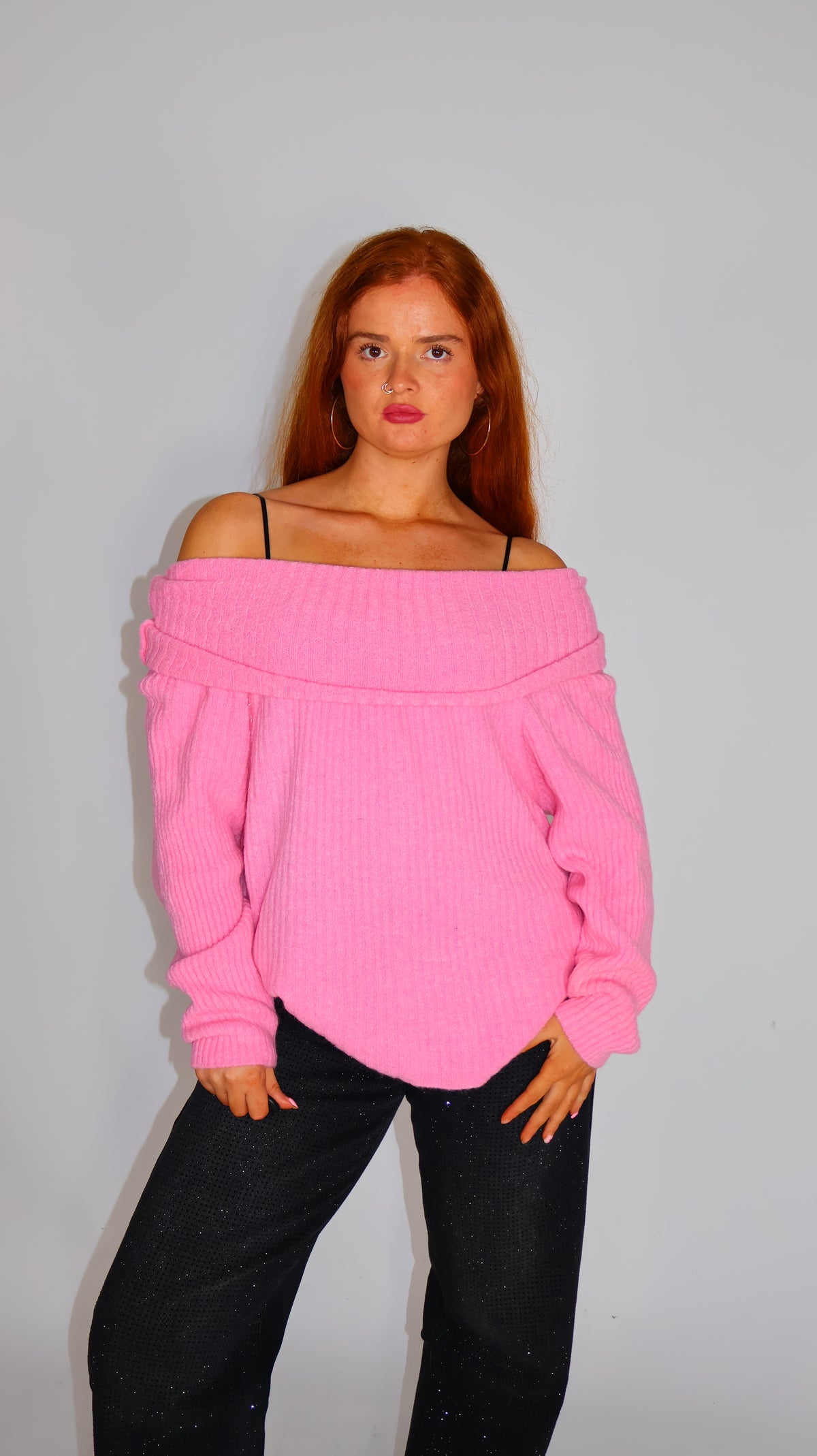 Alanna Off the shoulder knit