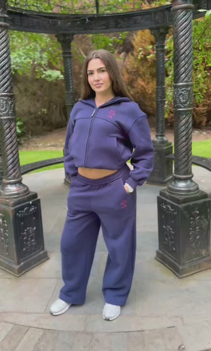 Navy KML x USCO LIMITED EDITION Fleece line set *size down*