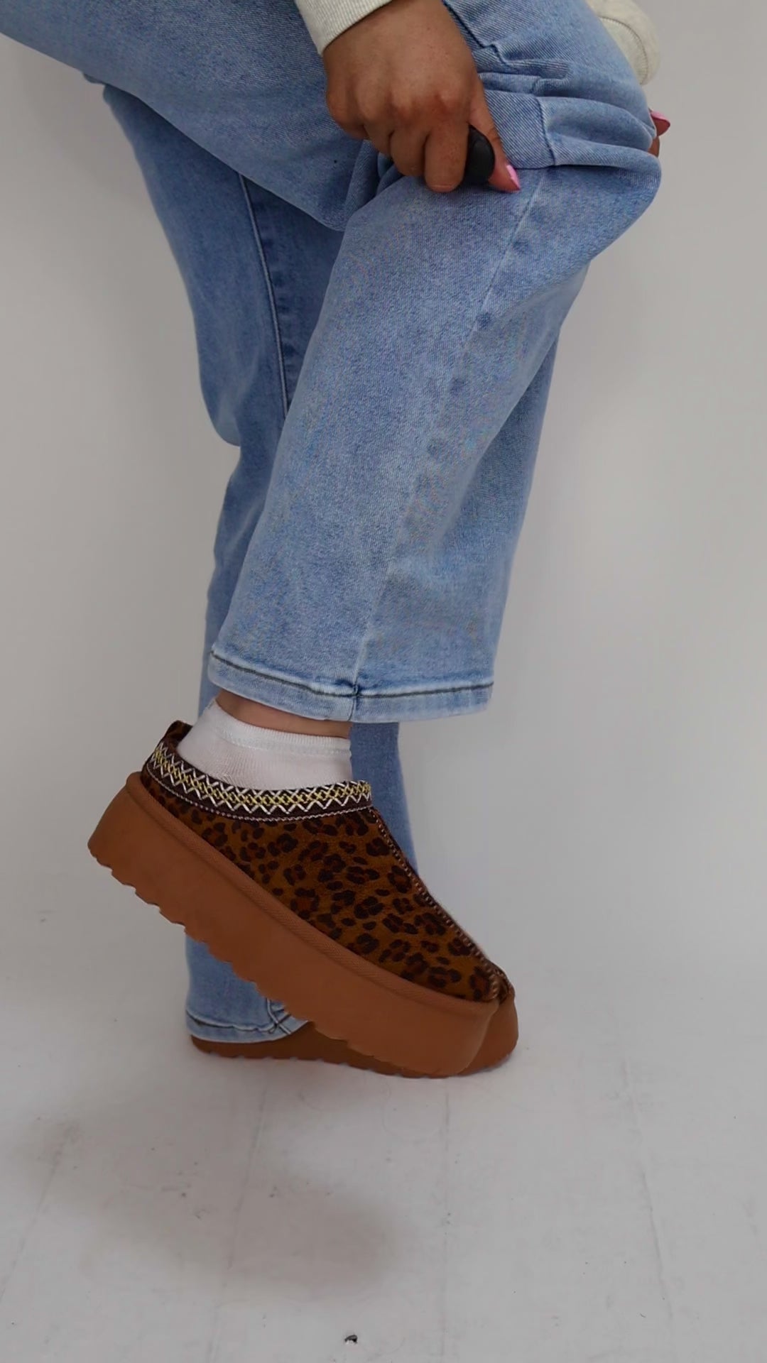 Alexia Ultra Platform Leopard Boots