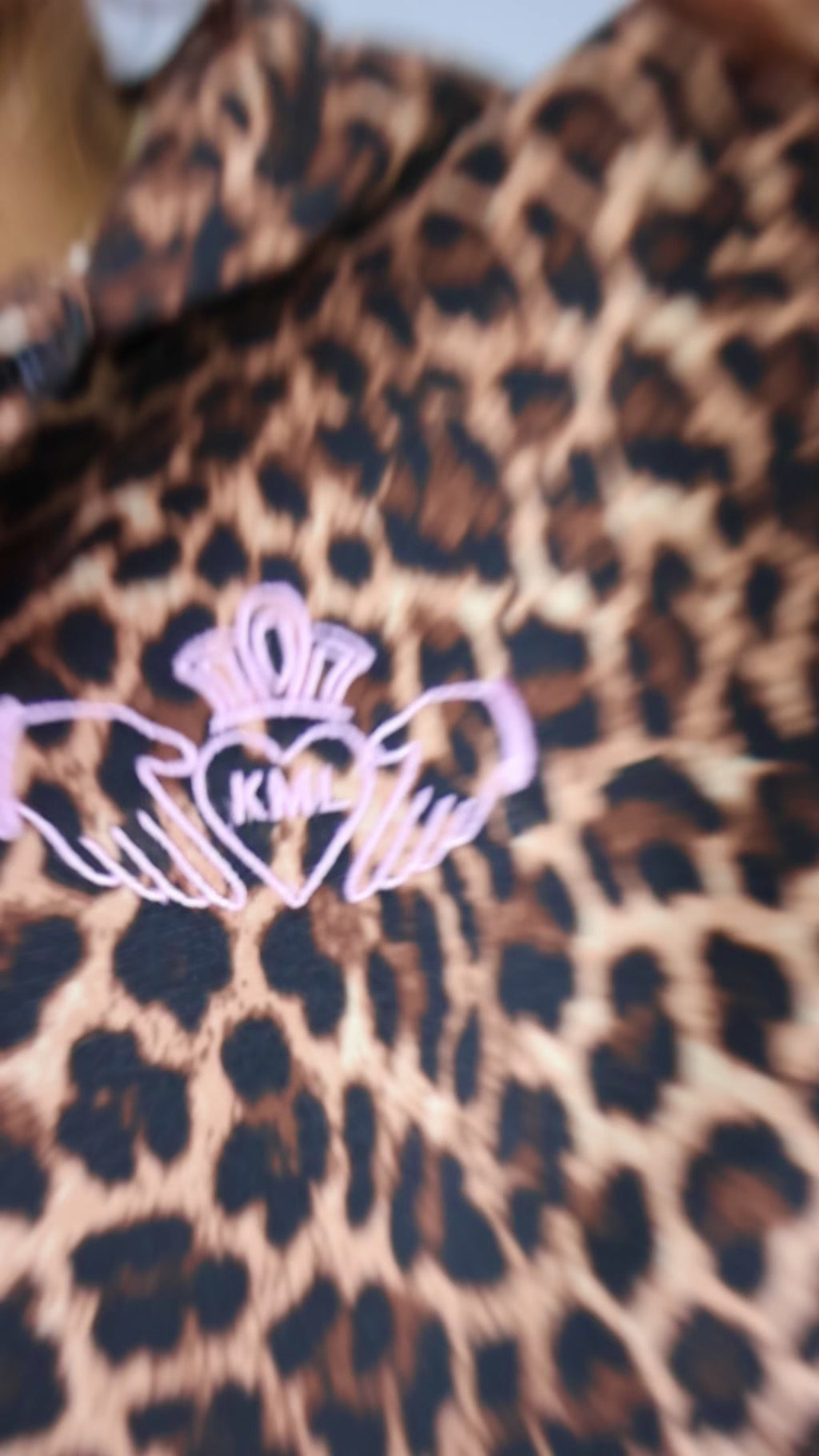 Doireann Claddagh Leopard Hoodie